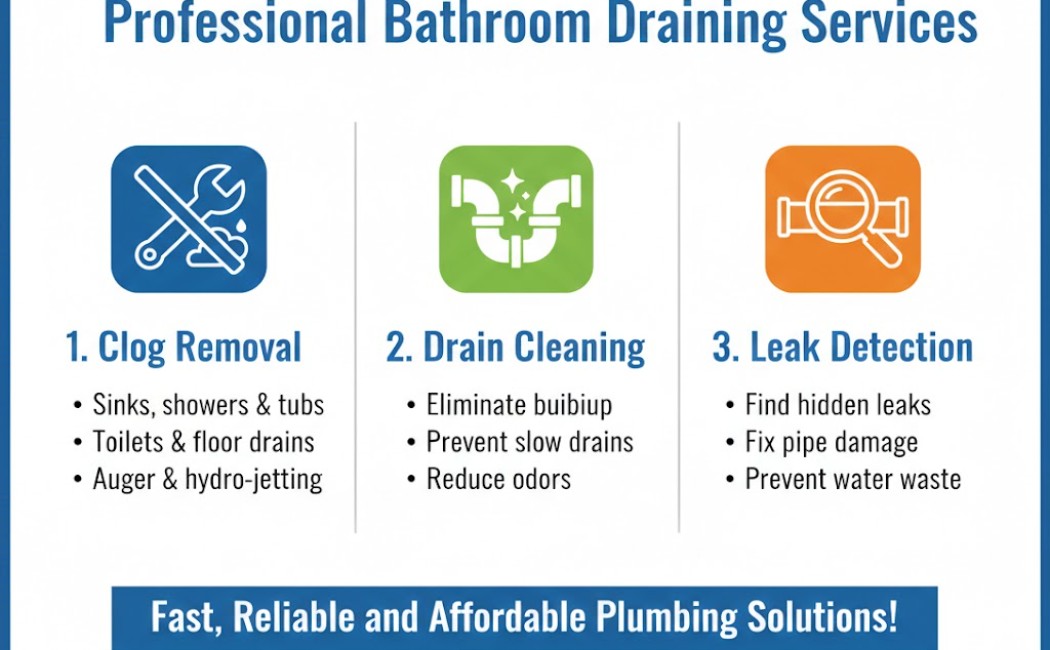 Professional Bathroom Draining Specialists
